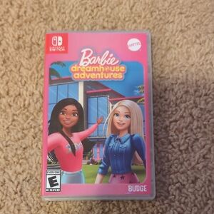 Nintendo Switch Barbie Dreamhouse Adventures Game - Pink Cover